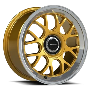 Vision Wheel Street Designs – 478 ALPINE – Gold – 17″x8″ 38mm – Summer Wheels – 478-7813GOML38